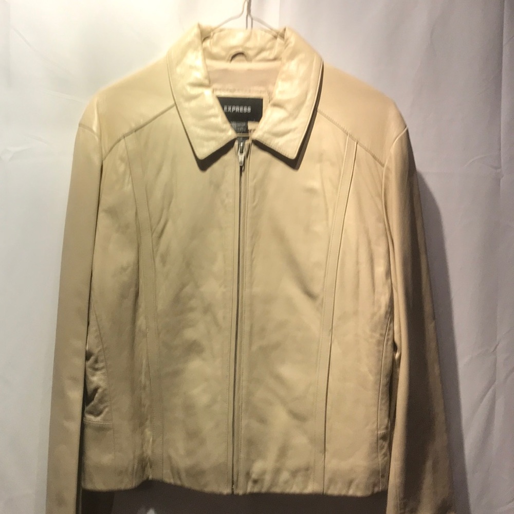 Genuine leather jacket